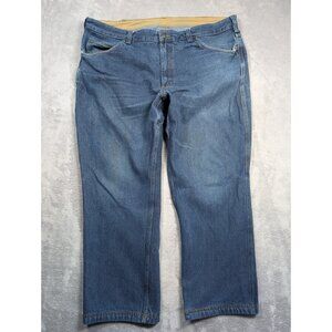 Duluth Treading Co Jeans Mens 42x28 Straight Leg Chore Work Rugged